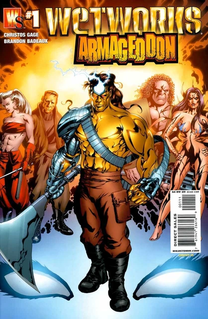 Armageddon Wetworks #1 VF/NM 2008 DC Wildstorm comic