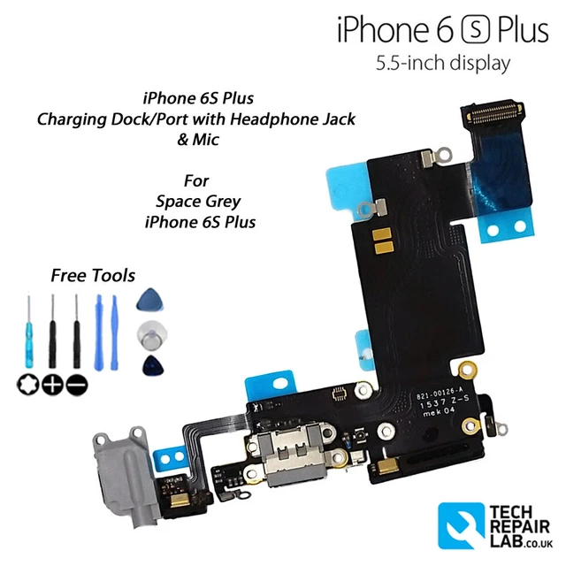 NEW iPhone 6S Plus Charging Dock Headphone Jack & Mic with Tools