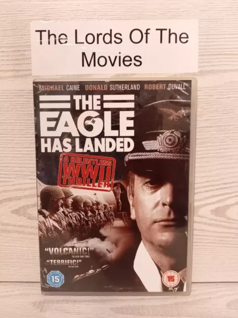 The Eagle Has Landed (DVD, 1976) Michael Caine {World War 2 War Movie} Cert {15}