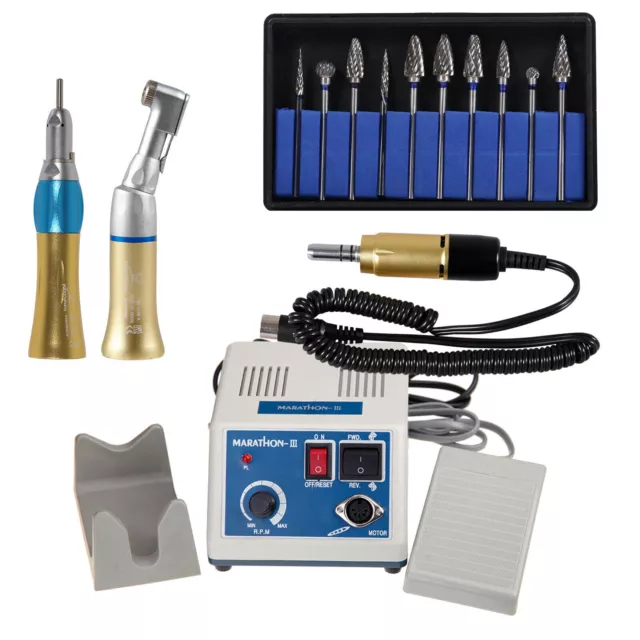 MARATHON Dental 35K RPM Micromotor Mikromotor Poliergeräte Handstück N3