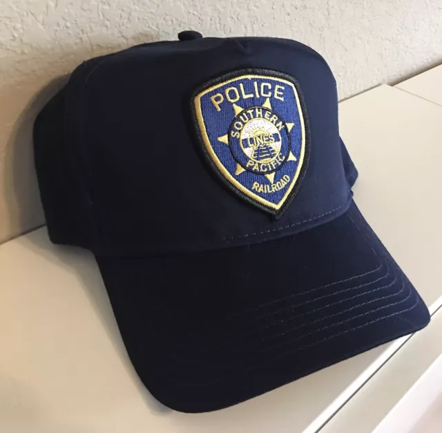 Cap / Hat- (Navy) Vintage SOUTHERN PACIFIC Railroad Police (SP)- #22344- NEW