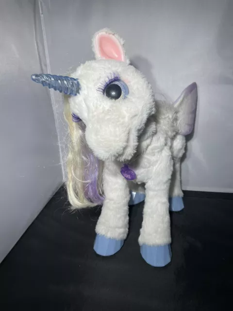 FurReal Friends Electronic Pet StarLily My Magical Unicorn Fantasy Toy Light Up 3