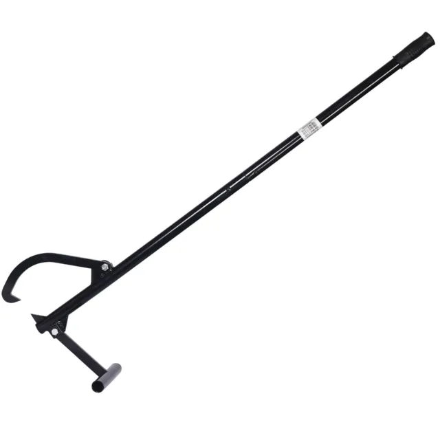 Timberjack Log Lifter 52" Heavy Duty Log Jack Steel Cant Hook for Logs with A...