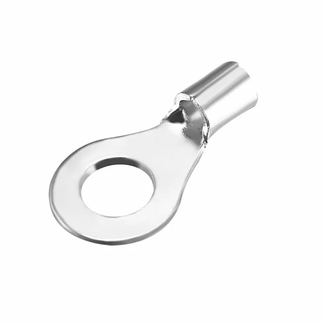 10Pc RNB2-5L Non Isolé U-Type sertir cuivre 1,5 mm2 Connecteur fil Argent