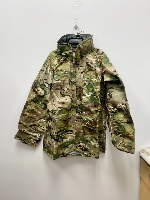 USGI Issue Apecs Gen II Gore Tex OCP Multicam Cold/Wet Weather Parka - Large Reg