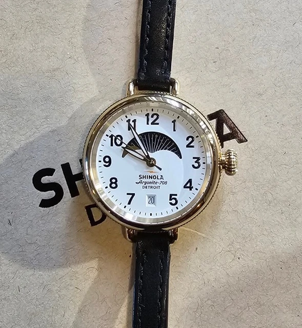 Shinola The Birdy 34mm - White