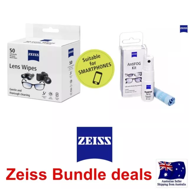 Zeiss Lens Wipes Cleaning Optical Glasses Camera Iphone Mobile Ipad Tablet Fog