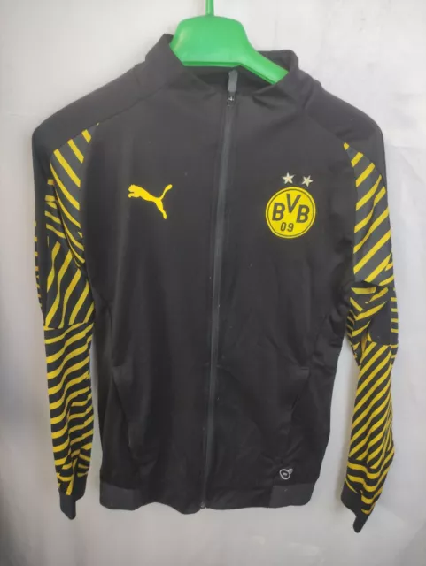 PUMA BORUSSIA DORTMUND STADIUM GIACCA SPORTIVA UOMO Tg XS MAN SPORT JACKET