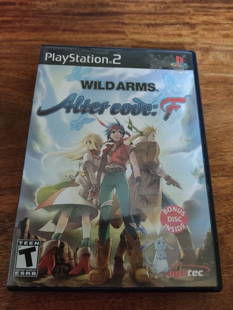 wild arms alter code f NTSC rare