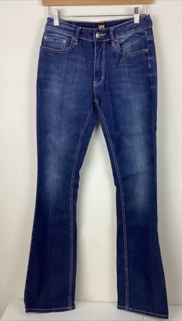 Lee Womens Jeans Denim Blue Size 9 Mid Bootcut