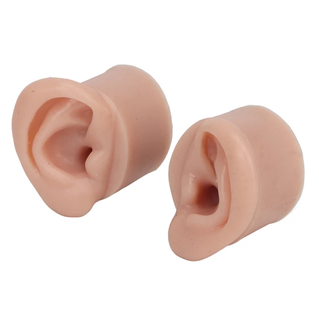 Pantallas de oreja modelo de silicona suave modelo 3 pares soporte independiente