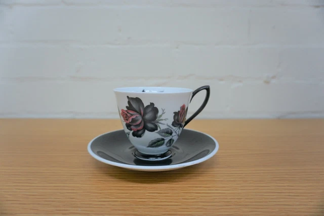 Vintage 1960s Floral Royal Albert Masquerade Tea Cup & Saucer