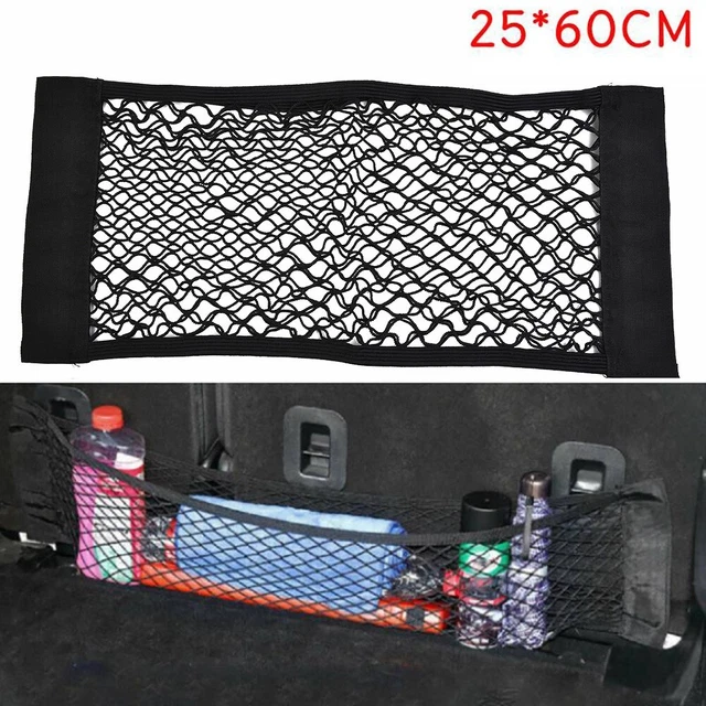 Sac coffre de voiture en maille élastique filet de rangement organisateur sièg