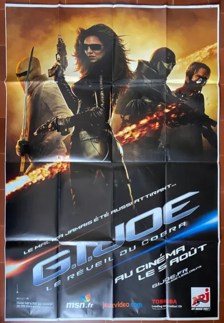 Poster G I Joe The Alarm Of Cobra Stephen Sommers J.Gordon Levitt 47 3/16x63in