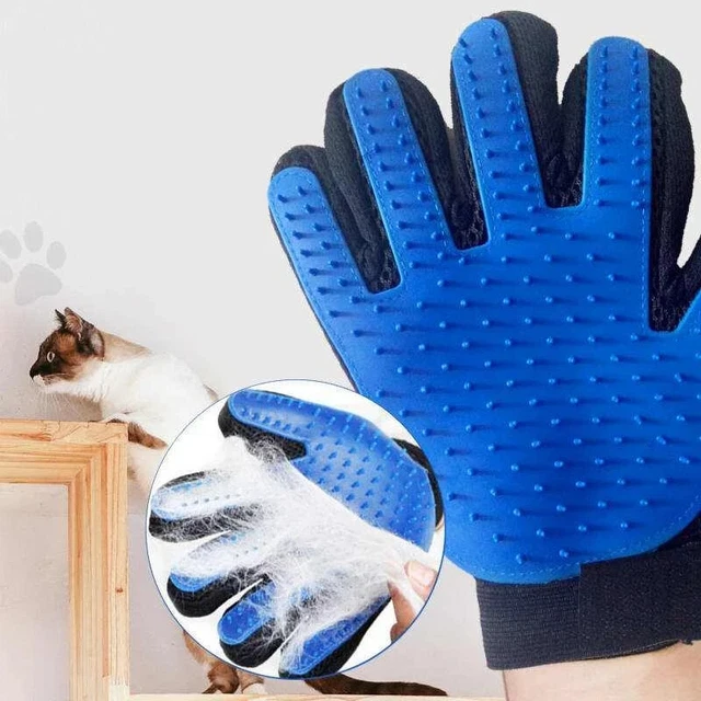 Pet Hair Remover Dog Cat Comb Grooming Massage Deshedding Cleaning Brush /Gloves