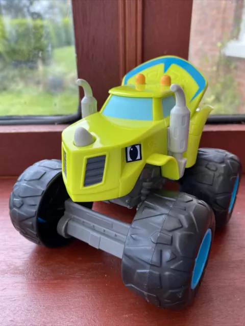 Blaze talking truck shop