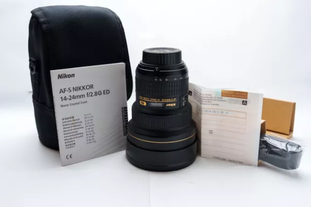 Nikon AF-S NIKKOR 14-24 mm 1:2,8G ED, Weitwinkelzoom, super Schärfe