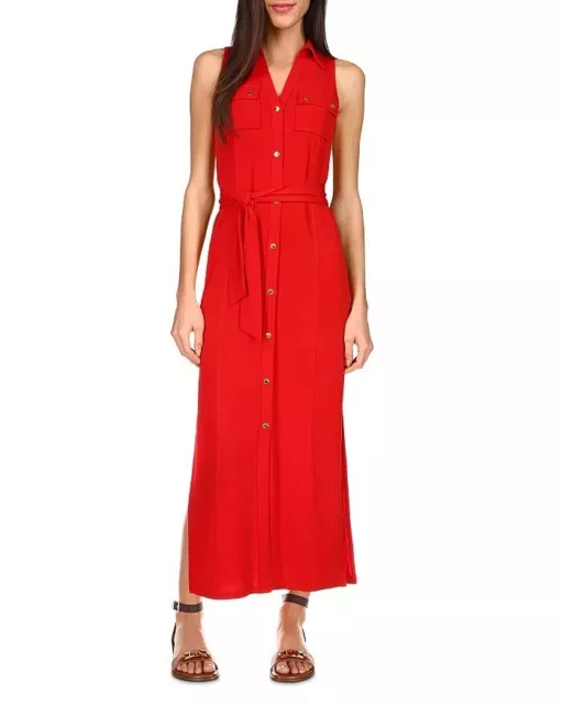 MICHAEL Michael Kors Maxi Dress Red Size L