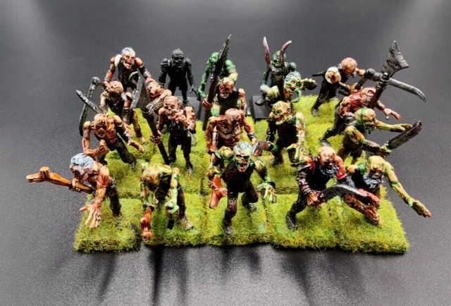 Warhammer Vampire Coast Undead Zombies Ghouls Soratosa WFB Painted