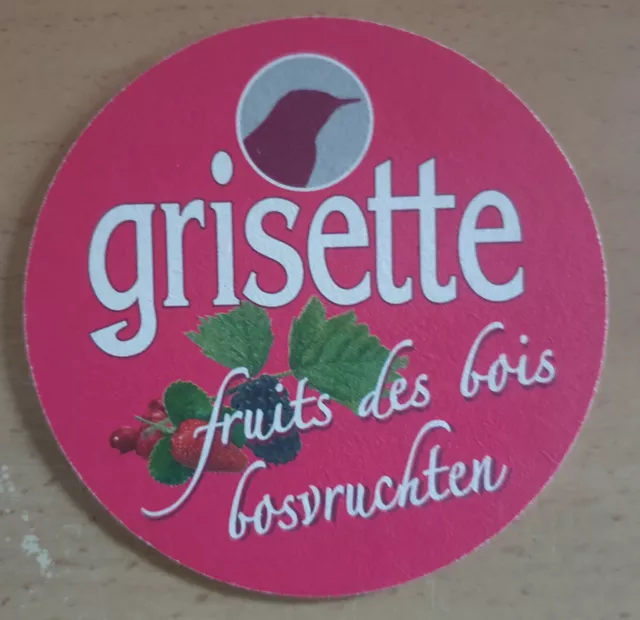 Sous-bock de bière GRISETTE