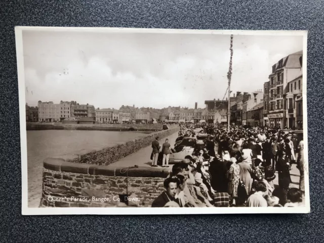 Signal real photo card Queen's Parade, Bangor, Co Down