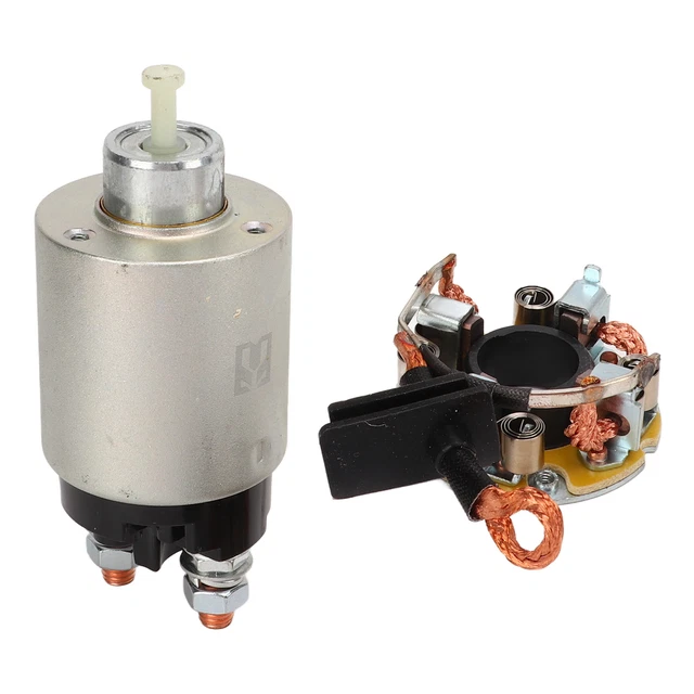Kit spazzola solenoide di avviamento gruppo supporto spazzola solenoide