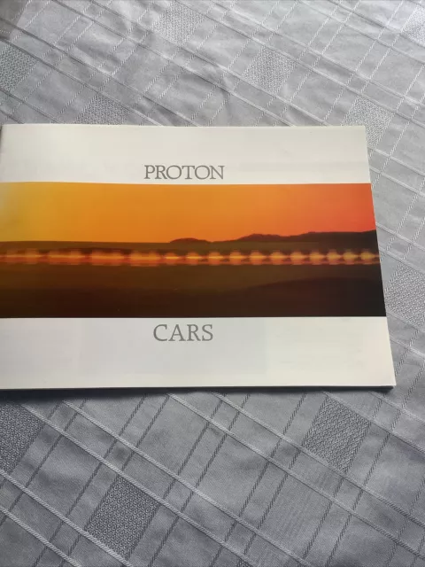 Proton Cars Car Sales Brochure 1990 All Models 24 Page Original