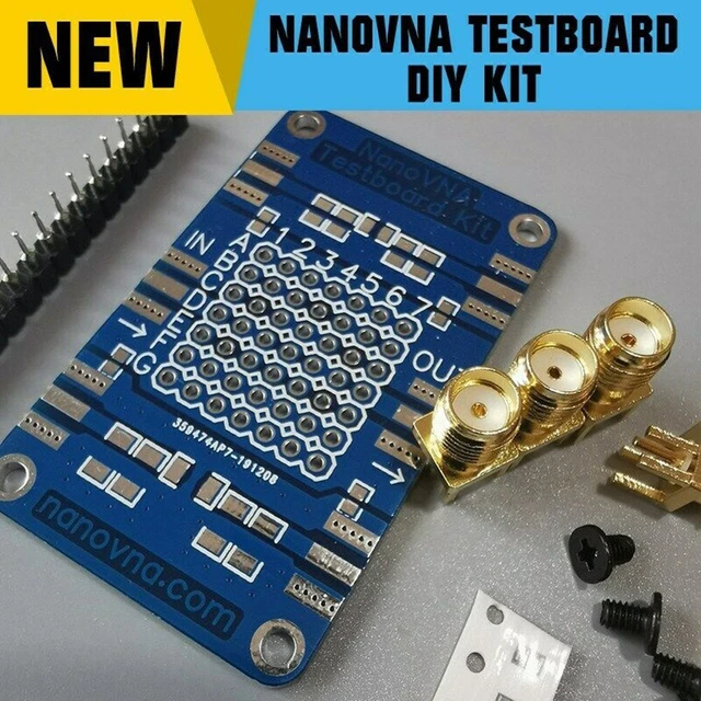 NanoVNA Testboard Demo Board Vector Network Analyzer Test Ot16 Kit fai da te Nuovo ✅
