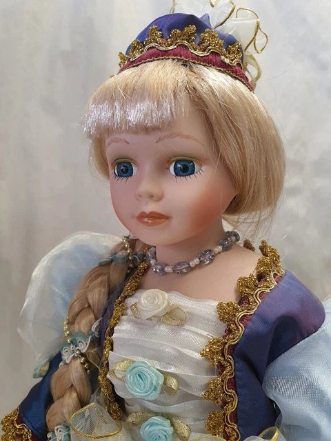 Porcelain 2025 rapunzel doll