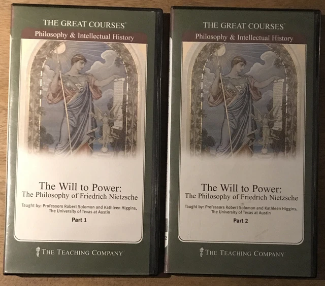The Great Courses  The Will Power Philosophy Of Friedrich Nietzsche -￼ Booklet
