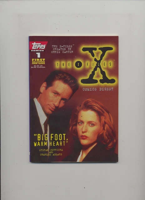 The X-Files Comic Digest 1 - Petrucha/Adlard - 1995 - Paperback