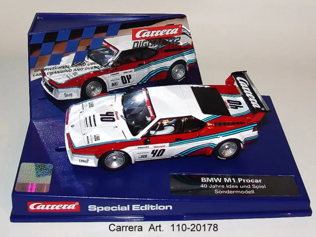 20030799  - Carrera Dig. 132- BMW M1 Procar  neu OVP