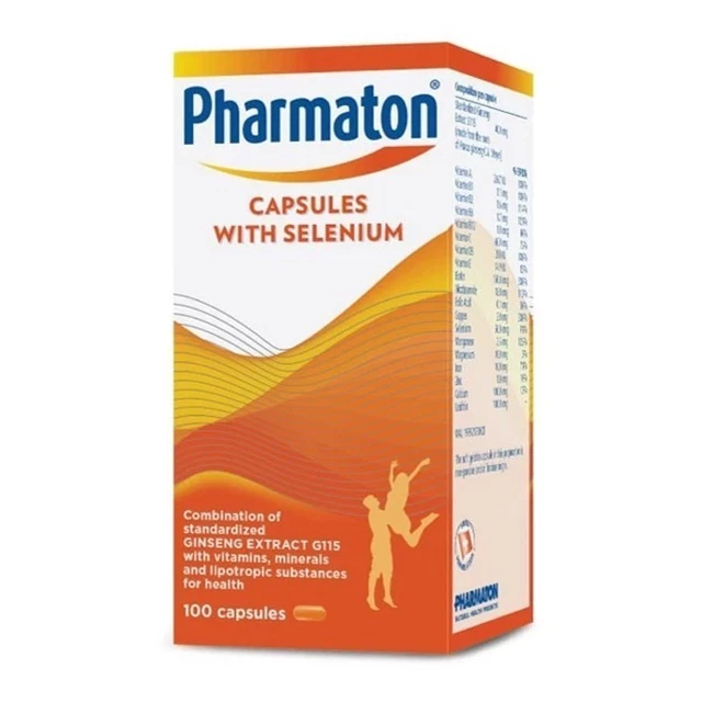 Complément Alimentaire Pharmaton - 30 Capsules Au Ginseng Et Sélénium Pour La Vitalité