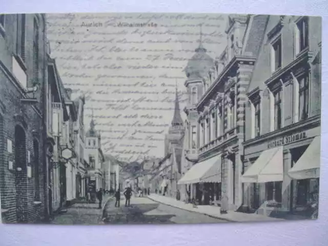 11872 AK Aurich Wilhelmstraße 1916 Feldpost