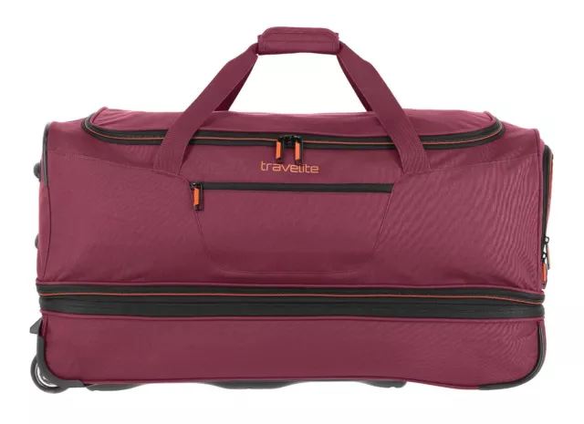 travelite Basics Wheeled Duffle M Reisetasche Trolley Bordeaux weinrot