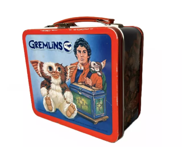 Vintage *GREMLINS LUNCHBOX* 1984 Aladdin Industries - No Thermos