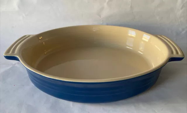 Le Creuset Stoneware 1-1/2-Quart 9-Inch Square Baking Dish, Cobalt Blue