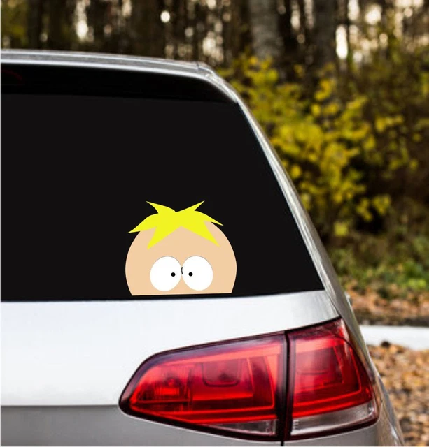 Butters Peek Peeker Peeking Window Vinyl Decal Cartoon South Park Stickers