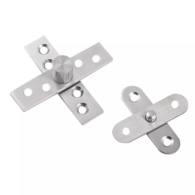 Rotating Hinge 360 Degree Stainless Steel Door Pivot Up Down Shaft Furniture