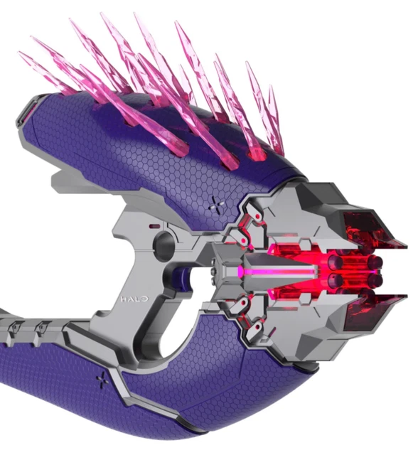 NERF HALO NEEDLER DartFiring Blaster, LightUp Needles 89.99 PicClick