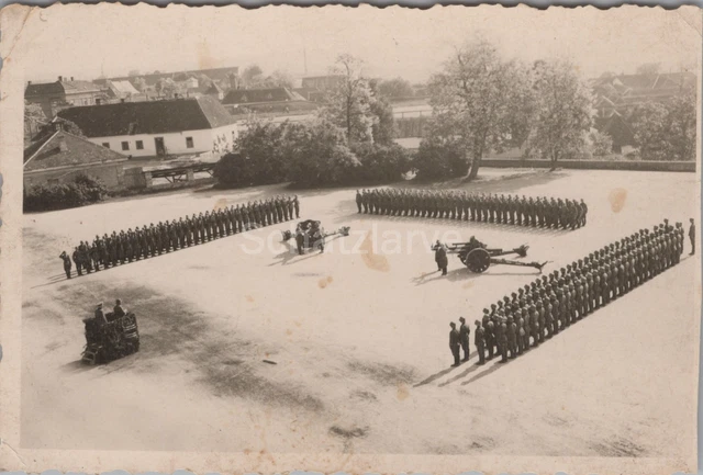 2 X FOTO, Vereidigung bei der Artillerie (MJ-201) EUR 3,50 - PicClick DE