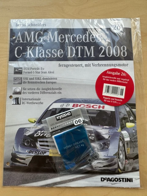 Radmitnehmer Avec écrou De Roue 12 Mm 6 Pans - Pour Mercedes AMG C-Klasse DTM 2008 Kyosho échelle 1:8 - DAM38