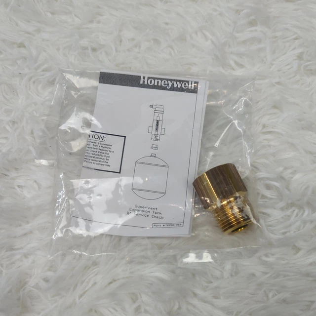 Honeywell TK206-069 SuperVent Expansion Tank 1/2" Service Check Valve