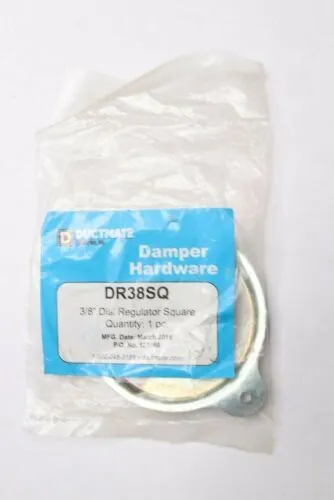 Ductmate Dumper Hardware High Quality Square Dial Regulator 3/8" DR38SQ