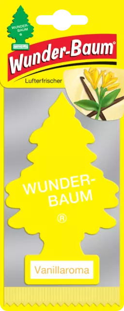 Wunderbaum Duftbaum Lufterfrischer Autoduft Vanilla Vanille