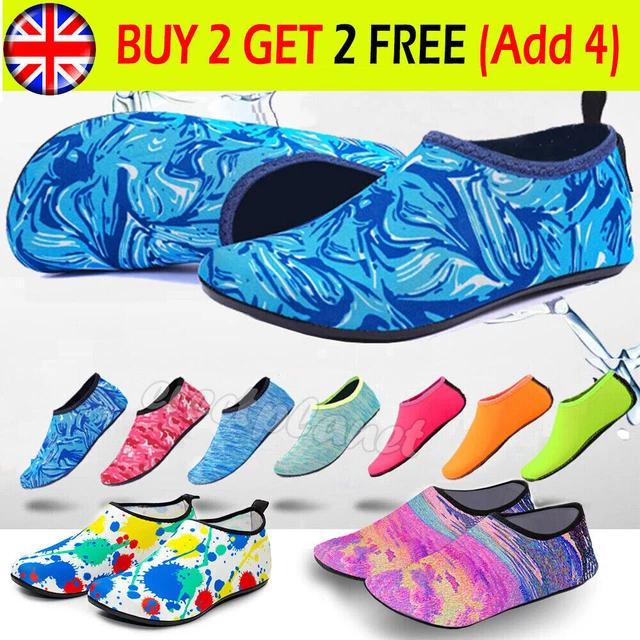 Quick Dry Aqua Socks Water Shoes Beach Surfing Swimming Shoes for  Adult/Kids