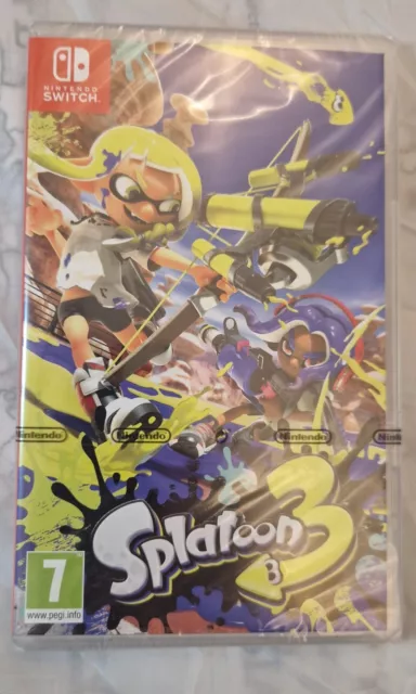 Splatoon 3 Nintendo Switch Brand New And Unopened Game