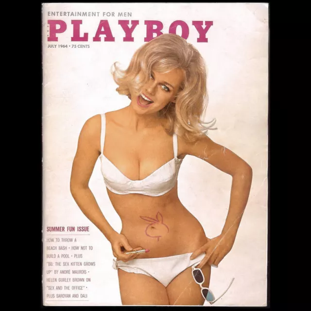 Playboy July 1964 | Playmate Melba Ogle, Vargas, Brigitte Bardot, Dali Interview