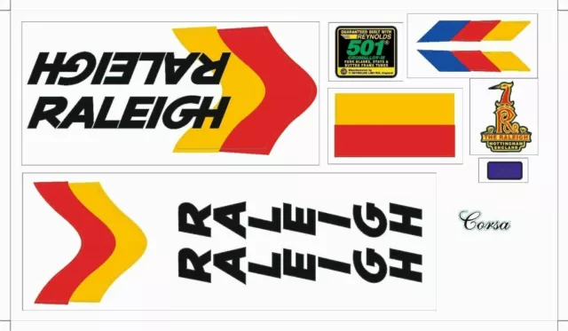 Raleigh team hotsell banana decals