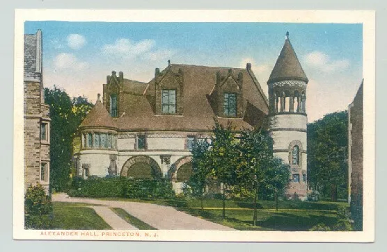Princeton, New Jersey NJ ~ Princeton University Alexander Hall  1920s ^